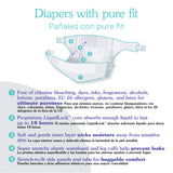 PurePail™ Disposable Diapers, Size 1, 8-14 lbs, 200 Ct